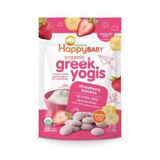 Happy Baby Organic Yogis Freeze-dried Yogurt Fruit Health Snacks 