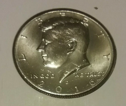 Photo of a 2016-P Kennedy Half Dollar from an eBay sale