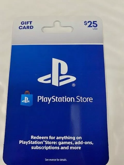 Gift Card PSN, Créditos para PlayStation Network