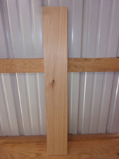 1 PC RUSTIC HICKORY LUMBER WOOD KILN DRIED BOARD 36 1/8"X 5 3/8"X 1" LOT 424V