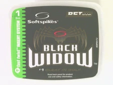 ✅  Softspikes~Black Widow~Fast Twist Insert~System~Box of 19 Cleats~Golf Spikes