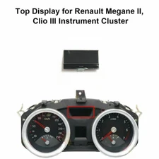 Top Dashboard LCD Display for Renault Megane II, Clio III Instrument Cluster