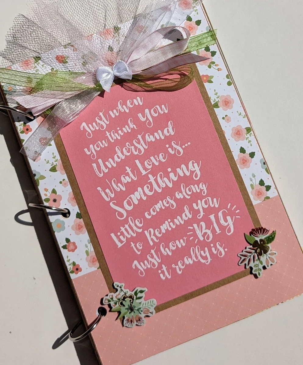 Welcome Baby girl baby book baby s first year baby journal eBay