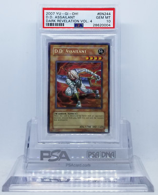 YUGIOH DR04-EN244 D.D. ASSAILANT SECRET RARE PSA 10 GEM MINT