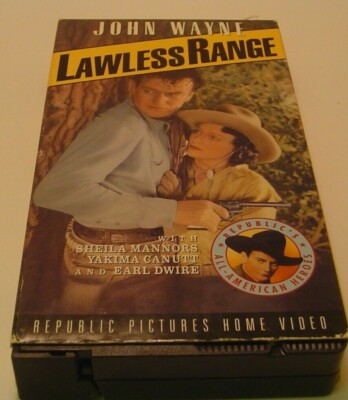 Lawless Range (VHS 1935) John Wayne Republic Pictures