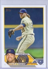 2023 Topps #225 Corbin Burnes - Milwaukee Brewers