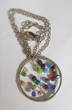 ZAD Colorful Glass  Necklace