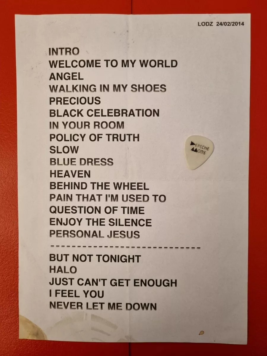 Last Summer On Earth Tour 2024 Setlist Depeche Kaela Maridel