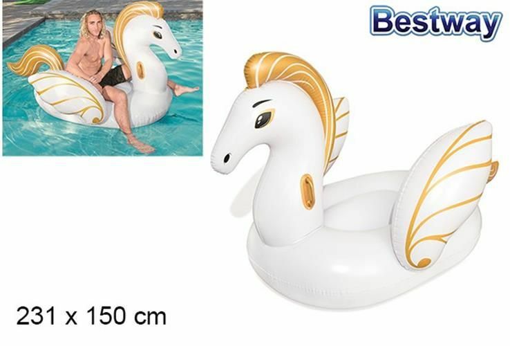 Inflable Niños Mar Animal Montable Piscina Bestway Luxury PEGASO