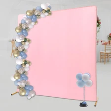 Golden Metal Backdrop Stand for Weddings, Parties, and Special Events