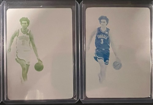 2021-22 Flawless Logoman Auto Printing PLATE 1/1 X 2 JOSH GIDDEY RC