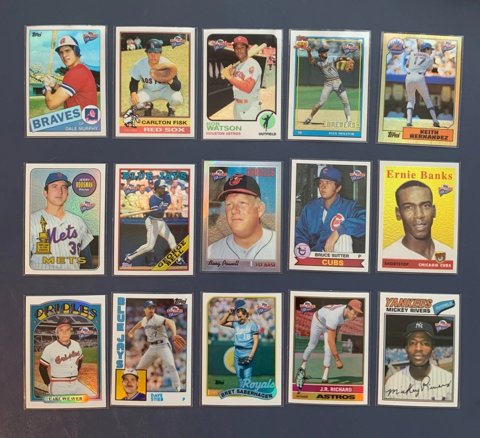 2003 Topps All-Time Fan Favorites Chrome Refractor Numbered /299 - You Pick - Image 3 of 4