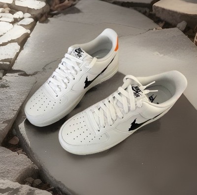 Nike Air Force 1, 07 Neu/OVP , Size EU - 43 White-Magma