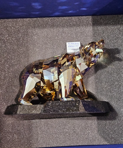 Swarovski Crystal Soulmates Bear **Please Read Description ** - Picture 6 of 7