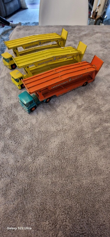 Matchbox Super Kings K-11 DAF Car Transporter X6 - Image 3 of 4