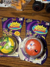 1998 Funomenon Limited Edition Silly Slammers Lite-Up Talking Yo-Yos TAO