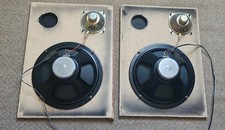 Bundle 2x Elac Vintage 1960’s 10" 10w 15 ohm Adastra 2x Celestion Vintage Bass