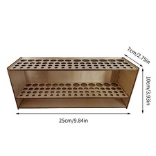 Holz Pinsel- und Stiftehalter Organizer Mehrzweck Tablettregal Kreativ