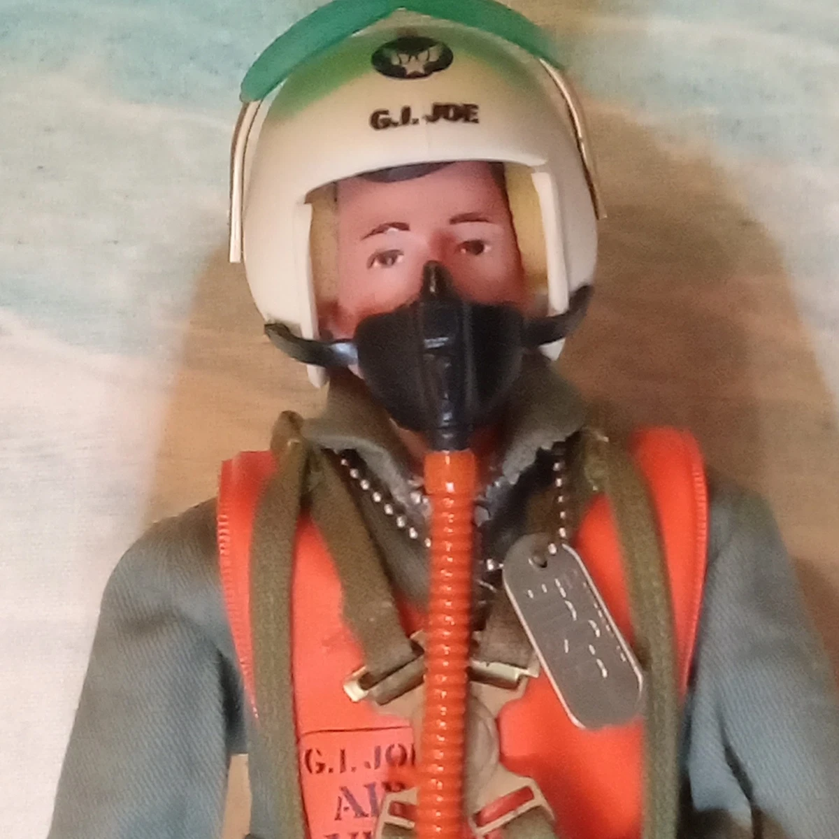 GIJOE スクランブル パイロット 1960年代 当時物 レア 初期ヘッド Wooden G.I. Joe Military & Adventure Action Figures 1964 Year