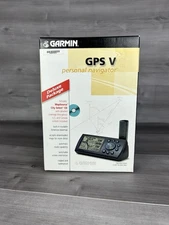 Vintage Garmin GPS V Personal Navigator Deluxe Package, TESTED, WORKS 
