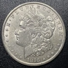 1878-CC Morgan Silver Dollar $1 AU Details About Uncirculated