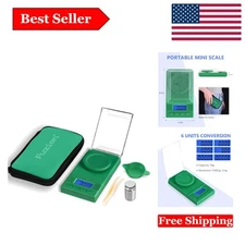 Precision Portable Milligram Jewelry & Powder Scale with Backlit LCD