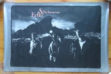 1988 ECHO & The BUNNYMEN PromoWEA Records Poster Ian McCulloch Will Sergeant