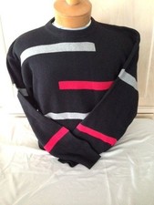 NWT New Mens Black, Grey, Pringle Faldo Crewneck M,L,XL Sweater  90 value
