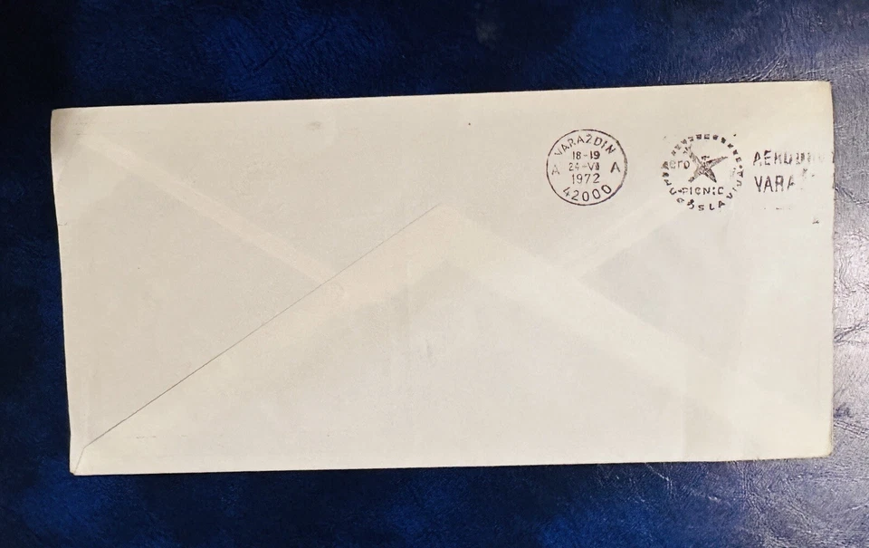 Yugoslavia 1972 FDC AERO PICNIC ⭐ - Image 2 of 2