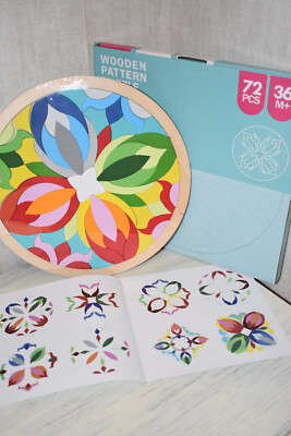 Senioren Puzzle Demenz Mandala Holzpuzzles Alzheimer Spiel Kreativität Förderung