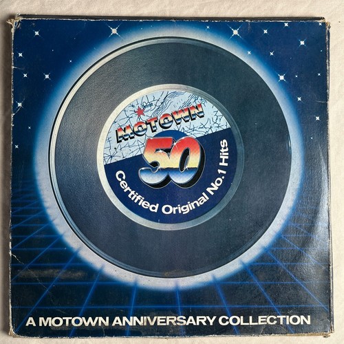 VARIOUS Motown Anniversary Collection 1983 Box Set Silver Eagle SE 10215 - G+