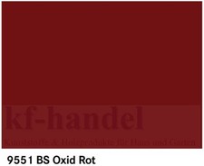 6mm HPL-Baukompaktplatten 9551 BS Oxid Rot Kronoart® M-Line Balkonplatten