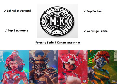 Fortnite Series 1 Holo Crystal Shard Karten zum Aussuchen Epic Legendary Trading
