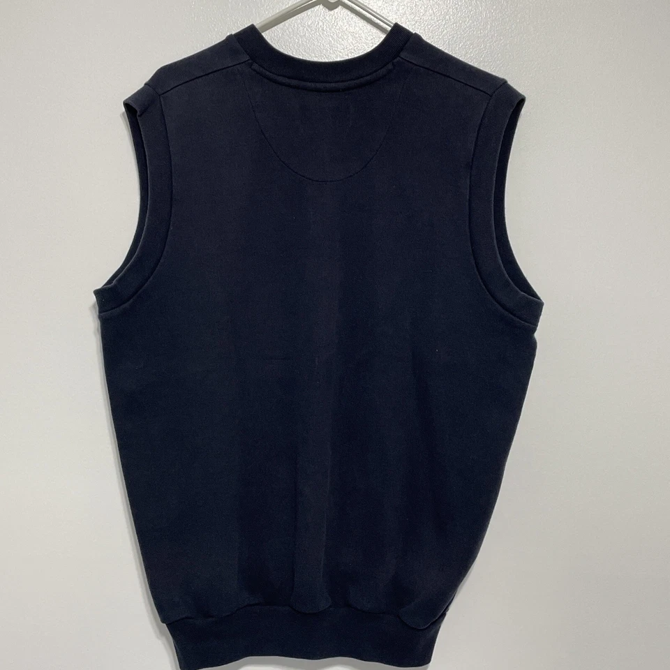 Arnold Palmer Suéter Chaleco Para Hombre XL Azul Sin Mangas Cuello en V Golf BCU Golf Clásico Foto 2 de 4