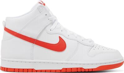 Nike Dunk High Retro White / Picante Red 2023 - Size 10.5