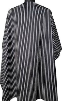 Professional Stripe Barber Cutting Cape By Vincent Black