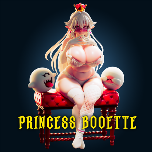 Sexy Princesa Booette Tímida y Gordita Miniatura Kit de Garaje - Imagen 2 de 5