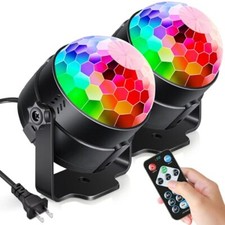Luces De Discoteca Para Casa Fiestas Bolas Con Sonido Activado Movimiento 2