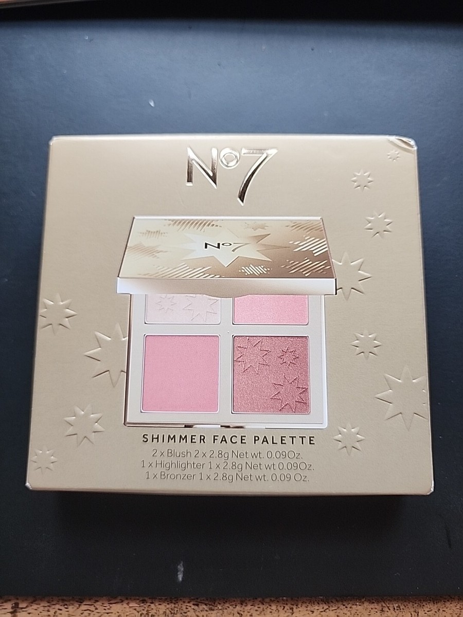 Boots No7 Shimmer Face Palette –Glow with a Versatile