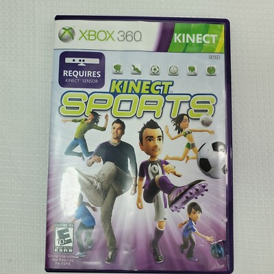 Kinect Sports (Microsoft Xbox 360, 2010) Video Game 