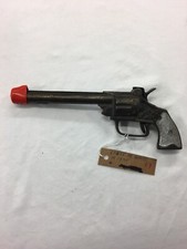 Antique Eagle Cast Iron Toy Cap Gun by Hubley Single Shot