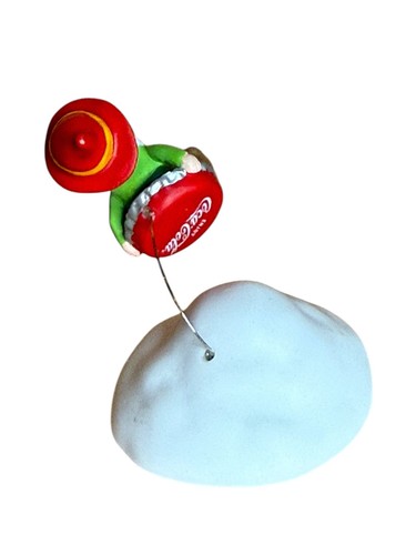 Dept 56 Coca Cola Bottle Cap Ride North Pole Series Elf #4058082 d6 - Picture 2 of 4