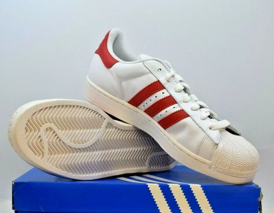 Adidas superstar 2 Rouge homme hotsell