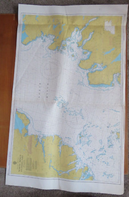 Vintage Admiralty Chart Agents 1794 Naval Nautical Map North Minch Southern Part