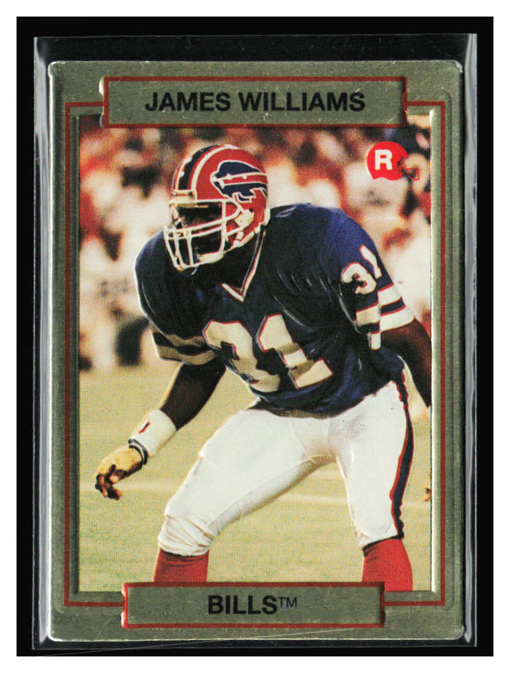 1990 Action Packed Rookie/Update #3 James Williams