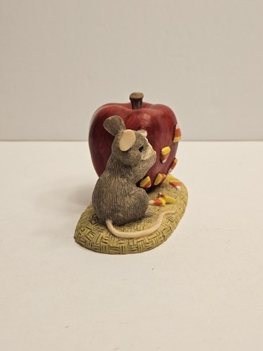 Silvestri Charming Tails Candy Apples Mouse Figurine Dean Griff No Box - Picture 4 of 9