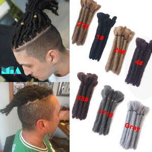 6 Short Dreadlocks For Men Dread Locs Synthetic Crochet Braiding Hair Extension Ebay