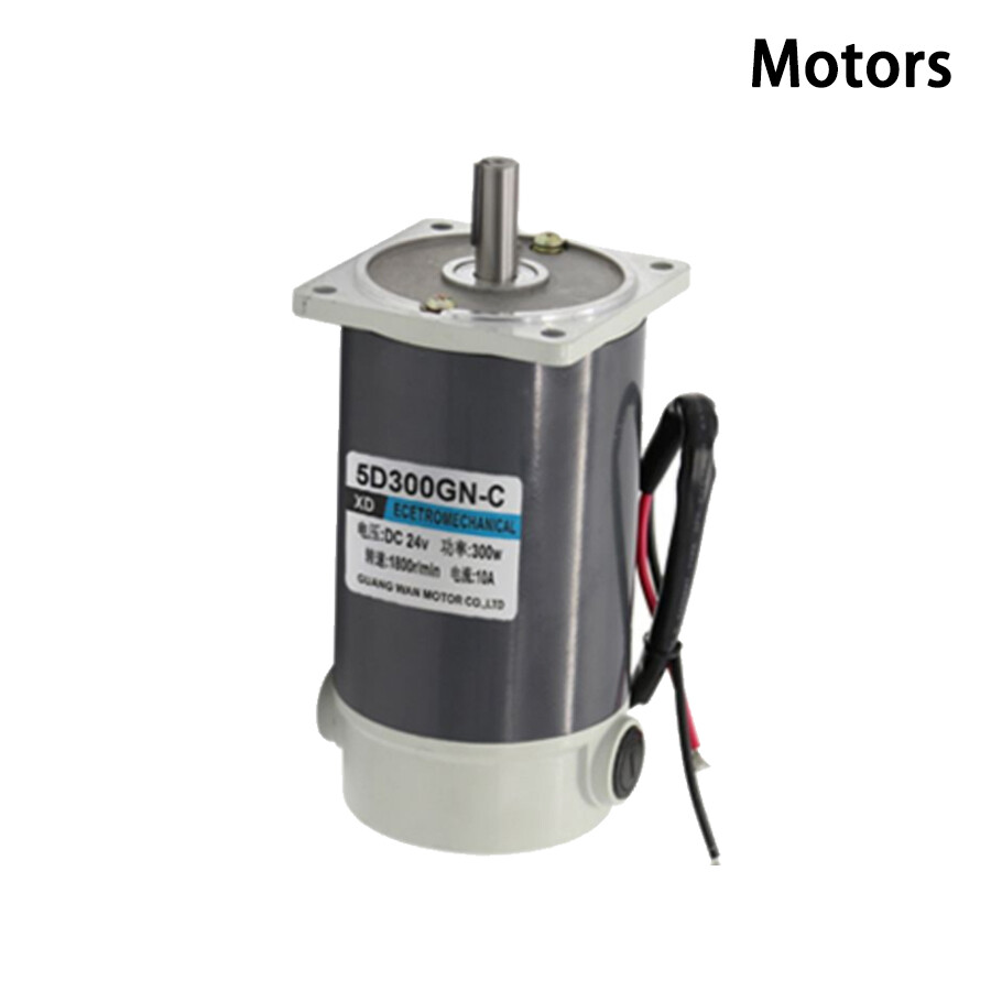300W 12V DC Permanent Gear Motor 1800/3000RPM HighSpeed Motors