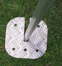 Caravan Awning safety leg plate for Fiamma Caravanstore. All versions