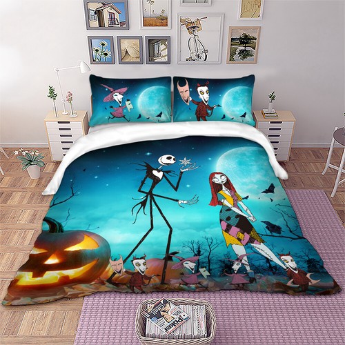 Duvet Cover Pillow Cases Halloween 